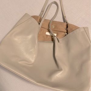 H&M Taupe Work Bag